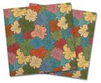 WraptorSkinz Vinyl Craft Cutter Designer 12x12 Sheets Flowers Pattern 01 - 2 Pack