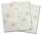 WraptorSkinz Vinyl Craft Cutter Designer 12x12 Sheets Flowers Pattern 02 - 2 Pack