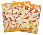 WraptorSkinz Vinyl Craft Cutter Designer 12x12 Sheets If You Like Pina Coladas - Plumeria - 152 - 0401 - 2 Pack