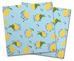 WraptorSkinz Vinyl Craft Cutter Designer 12x12 Sheets Lemon Blue - 2 Pack