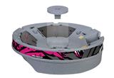 Baja 0040 Fuchsia Hot Pink - Vinyl Skin Partial Wrap Graphic fits Top Half of Ultraskiff 360 (ULTRASKIFF NOT INCLUDED)