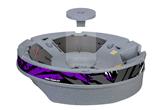 Baja 0040 Purple - Vinyl Skin Partial Wrap Graphic fits Top Half of Ultraskiff 360 (ULTRASKIFF NOT INCLUDED)