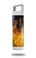 Skin Decal Wrap for Clean Bottle Square Titan Plastic 25oz Open Fire (BOTTLE NOT INCLUDED)