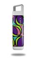 Skin Decal Wrap for Clean Bottle Square Titan Plastic 25oz Crazy Dots 01 (BOTTLE NOT INCLUDED)