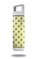 Skin Decal Wrap for Clean Bottle Square Titan Plastic 25oz Kearas Daisies Yellow (BOTTLE NOT INCLUDED)
