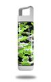 Skin Decal Wrap for Clean Bottle Square Titan Plastic 25oz WraptorCamo Digital Camo Neon Green (BOTTLE NOT INCLUDED)