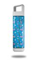 Skin Decal Wrap for Clean Bottle Square Titan Plastic 25oz Seahorses and Shells Blue Medium (BOTTLE NOT INCLUDED)