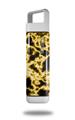 Skin Decal Wrap for Clean Bottle Square Titan Plastic 25oz Electrify Yellow (BOTTLE NOT INCLUDED)