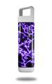 Skin Decal Wrap for Clean Bottle Square Titan Plastic 25oz Electrify Purple (BOTTLE NOT INCLUDED)
