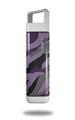 Skin Decal Wrap for Clean Bottle Square Titan Plastic 25oz Camouflage Purple (BOTTLE NOT INCLUDED)