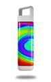 Skin Decal Wrap for Clean Bottle Square Titan Plastic 25oz Rainbow Swirl (BOTTLE NOT INCLUDED)