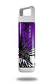 Skin Decal Wrap for Clean Bottle Square Titan Plastic 25oz Baja 0040 Purple (BOTTLE NOT INCLUDED)