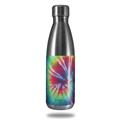 Skin Decal Wrap for RTIC Water Bottle 17oz Tie Dye Swirl 104 (BOTTLE NOT INCLUDED)