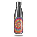 Skin Decal Wrap for RTIC Water Bottle 17oz Tie Dye Swirl 107 (BOTTLE NOT INCLUDED)