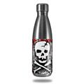 Skin Decal Wrap for RTIC Water Bottle 17oz Skull Splatter (BOTTLE NOT INCLUDED)