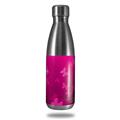 Skin Decal Wrap for RTIC Water Bottle 17oz Bokeh Butterflies Hot Pink (BOTTLE NOT INCLUDED)