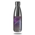 Skin Decal Wrap for RTIC Water Bottle 17oz Purple Orange (BOTTLE NOT INCLUDED)