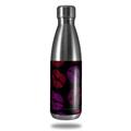 Skin Decal Wrap for RTIC Water Bottle 17oz Red Pink And Black Lips (BOTTLE NOT INCLUDED)
