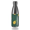 Skin Decal Wrap for RTIC Water Bottle 17oz Lemon Green (BOTTLE NOT INCLUDED)