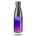 Skin Decal Wrap for RTIC Water Bottle 17oz Bent Light Blueish (BOTTLE NOT INCLUDED)