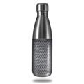 Skin Decal Wrap for RTIC Water Bottle 17oz Mesh Metal Hex (BOTTLE NOT INCLUDED)