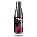 Skin Decal Wrap for RTIC Water Bottle 17oz Baja 0003 Hot Pink (BOTTLE NOT INCLUDED)