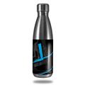 Skin Decal Wrap for RTIC Water Bottle 17oz Baja 0004 Blue Medium (BOTTLE NOT INCLUDED)