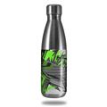 Skin Decal Wrap for RTIC Water Bottle 17oz Baja 0032 Neon Green (BOTTLE NOT INCLUDED)