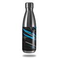 Skin Decal Wrap for RTIC Water Bottle 17oz Baja 0014 Blue Medium (BOTTLE NOT INCLUDED)