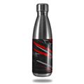Skin Decal Wrap for RTIC Water Bottle 17oz Baja 0014 Red (BOTTLE NOT INCLUDED)