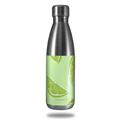 Skin Decal Wrap compatible with RTIC Water Bottle 17oz Limes Green (BOTTLE NOT INCLUDED)