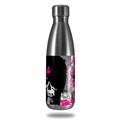 Skin Decal Wrap for RTIC Water Bottle 17oz Scene Girl Skull (BOTTLE NOT INCLUDED)