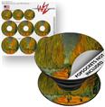 Decal Style Vinyl Skin Wrap 3 Pack for PopSockets Vincent Van Gogh Alyscamps (POPSOCKET NOT INCLUDED)