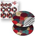 Decal Style Vinyl Skin Wrap 3 Pack for PopSockets Flowers Pattern 04 (POPSOCKET NOT INCLUDED)