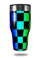 Skin Decal Wrap for Walmart Ozark Trail Tumblers 40oz Rainbow Checkerboard (TUMBLER NOT INCLUDED) by WraptorSkinz