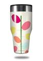 Skin Decal Wrap for Walmart Ozark Trail Tumblers 40oz Plain Leaves (TUMBLER NOT INCLUDED) by WraptorSkinz