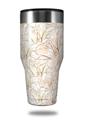 Skin Decal Wrap for Walmart Ozark Trail Tumblers 40oz Flowers Pattern 17 (TUMBLER NOT INCLUDED) by WraptorSkinz