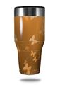 Skin Decal Wrap for Walmart Ozark Trail Tumblers 40oz Bokeh Butterflies Orange (TUMBLER NOT INCLUDED) by WraptorSkinz