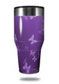Skin Decal Wrap for Walmart Ozark Trail Tumblers 40oz Bokeh Butterflies Purple (TUMBLER NOT INCLUDED) by WraptorSkinz