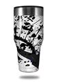 Skin Decal Wrap for Walmart Ozark Trail Tumblers 40oz Baja 0018 Blue Navy (TUMBLER NOT INCLUDED) by WraptorSkinz