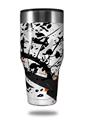 Skin Decal Wrap for Walmart Ozark Trail Tumblers 40oz Baja 0018 Burnt Orange (TUMBLER NOT INCLUDED) by WraptorSkinz