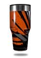 Skin Decal Wrap for Walmart Ozark Trail Tumblers 40oz Baja 0040 Orange Burnt (TUMBLER NOT INCLUDED) by WraptorSkinz