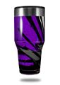 Skin Decal Wrap for Walmart Ozark Trail Tumblers 40oz Baja 0040 Purple (TUMBLER NOT INCLUDED) by WraptorSkinz