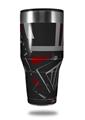 Skin Decal Wrap for Walmart Ozark Trail Tumblers 40oz Baja 0023 Red Dark (TUMBLER NOT INCLUDED) by WraptorSkinz