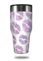 Skin Decal Wrap for Walmart Ozark Trail Tumblers 40oz Purple Lips (TUMBLER NOT INCLUDED) by WraptorSkinz