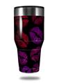 Skin Decal Wrap for Walmart Ozark Trail Tumblers 40oz Red Pink And Black Lips (TUMBLER NOT INCLUDED) by WraptorSkinz
