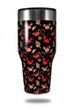 Skin Decal Wrap for Walmart Ozark Trail Tumblers 40oz Crabs and Shells Black (TUMBLER NOT INCLUDED) by WraptorSkinz