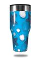 Skin Decal Wrap for Walmart Ozark Trail Tumblers 40oz Starfish and Sea Shells Blue Medium (TUMBLER NOT INCLUDED) by WraptorSkinz