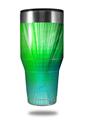 Skin Decal Wrap for Walmart Ozark Trail Tumblers 40oz - Bent Light Greenish (TUMBLER NOT INCLUDED)