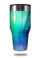 Skin Decal Wrap for Walmart Ozark Trail Tumblers 40oz - Bent Light Seafoam Greenish (TUMBLER NOT INCLUDED)